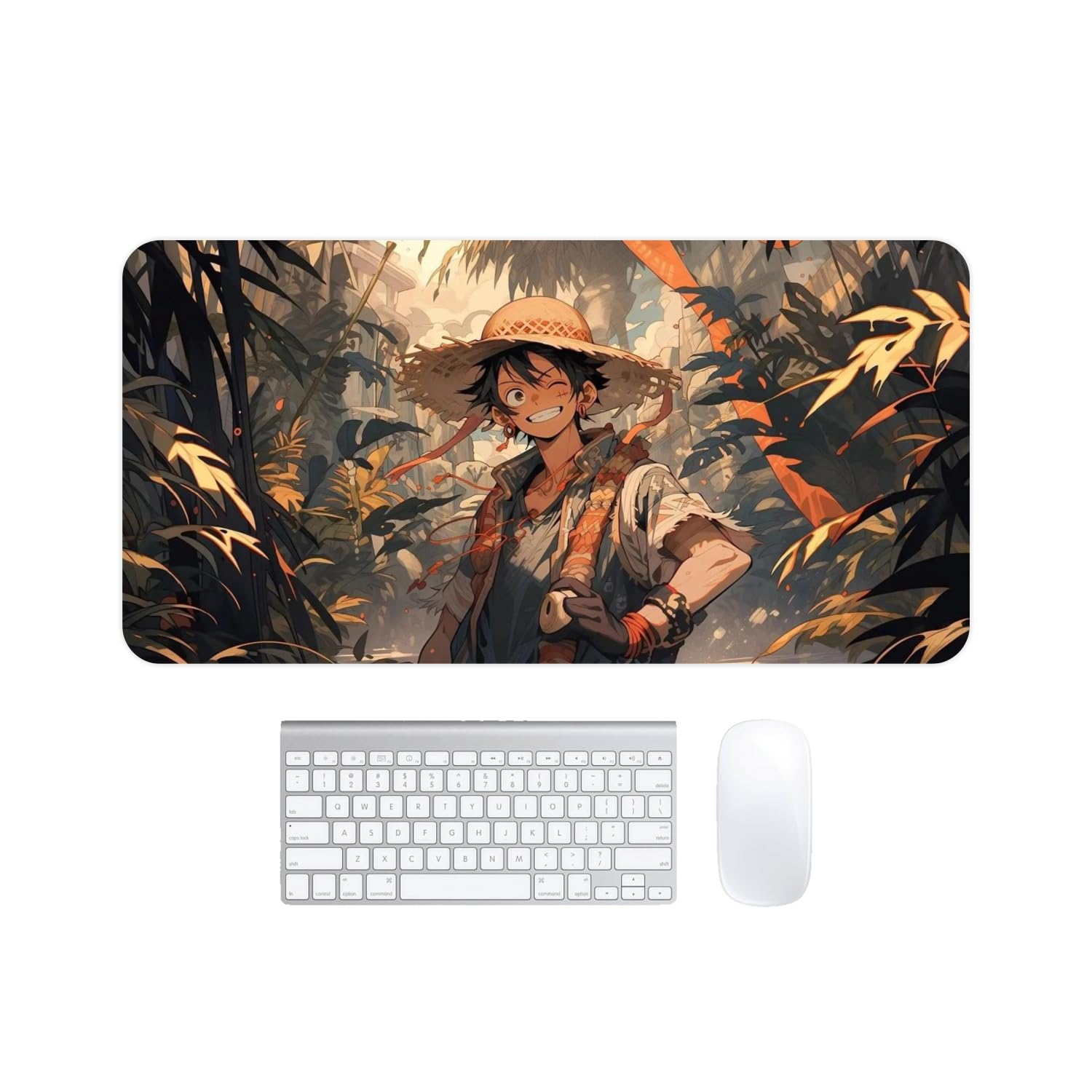kuavi Premium Anime Extended Mouse Pad, Large Premium Desk Mat Anti Skid Rubber Base for Desktop Laptop PC Office Gaming (Design-13) (B0D45NS6D3) Amazon Price History, Amazon Price Tracker
