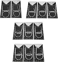 Vista 11 de 11 Uds. 43/65/31.5 in de varios tamaños de acero inoxidable Circular Aguja de tejer Artesanía Suéter Tejer Agujas de Tejer Artesanías (31.5 in)