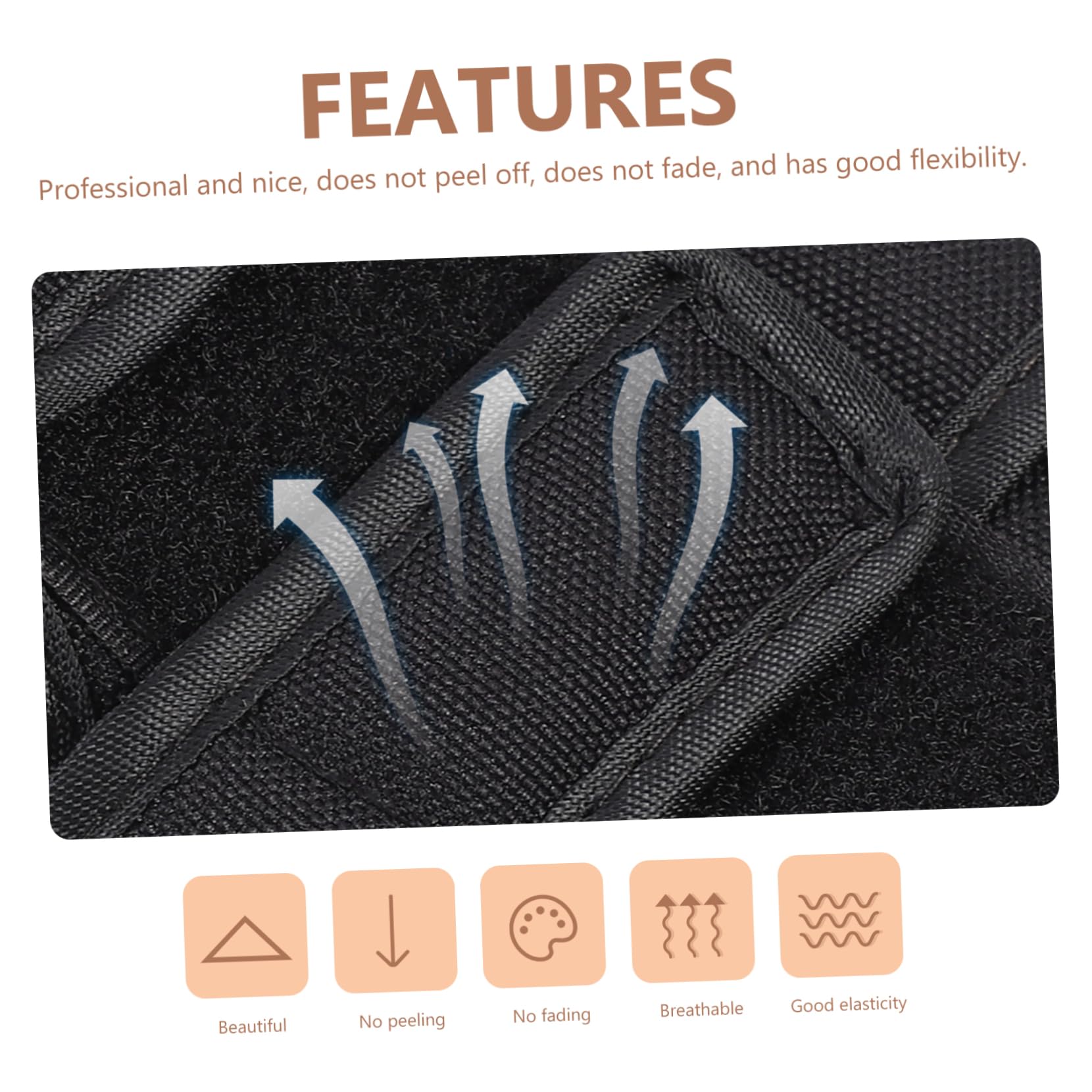 NULYLU Roller Skating Gear Skates Skateboard Wheels Wrist Pad Elbow Skateboard Helmet Skate Tool Scooter Skateboard Bearings Skate Accessories Rollers Skate Shoes Black Elastic Band