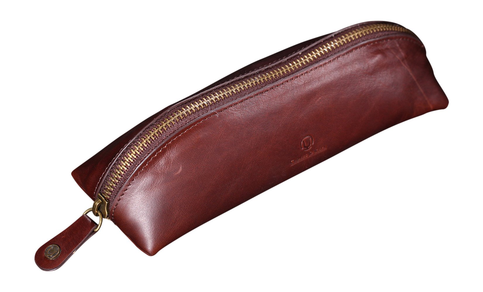 Cronus i Rhea® | ekskluzywny skórzany folder (Scylla) | piórnik etui na długopisy | Prawdziwa skóra | stylowe pudełko upominkowe | mężczyźni - kobiety, Ciemny brąz