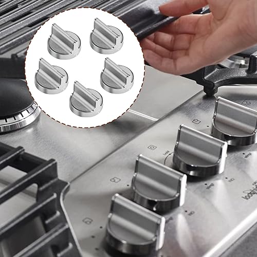 Miniatura 7 de TOMOON 2025 W10766544 - Perillas de estufa de gas de repuesto para Whirl.Pool Range Oven WFG540H0ES0 10430807 W10676228 4248219 AP5958476 PS10067059