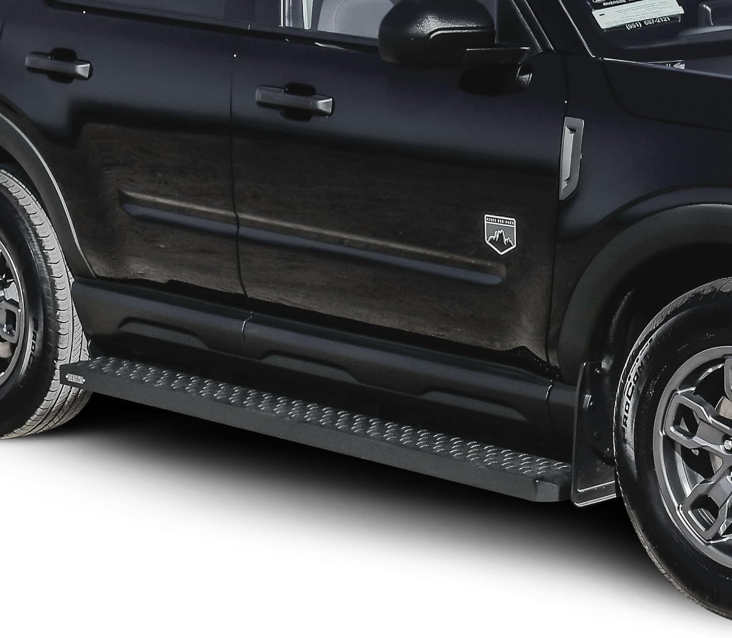Westin 27-74715 Grate Steps Running Boards 68 in. Textured Black Pair (Required Mounting Kit Sold Separately)