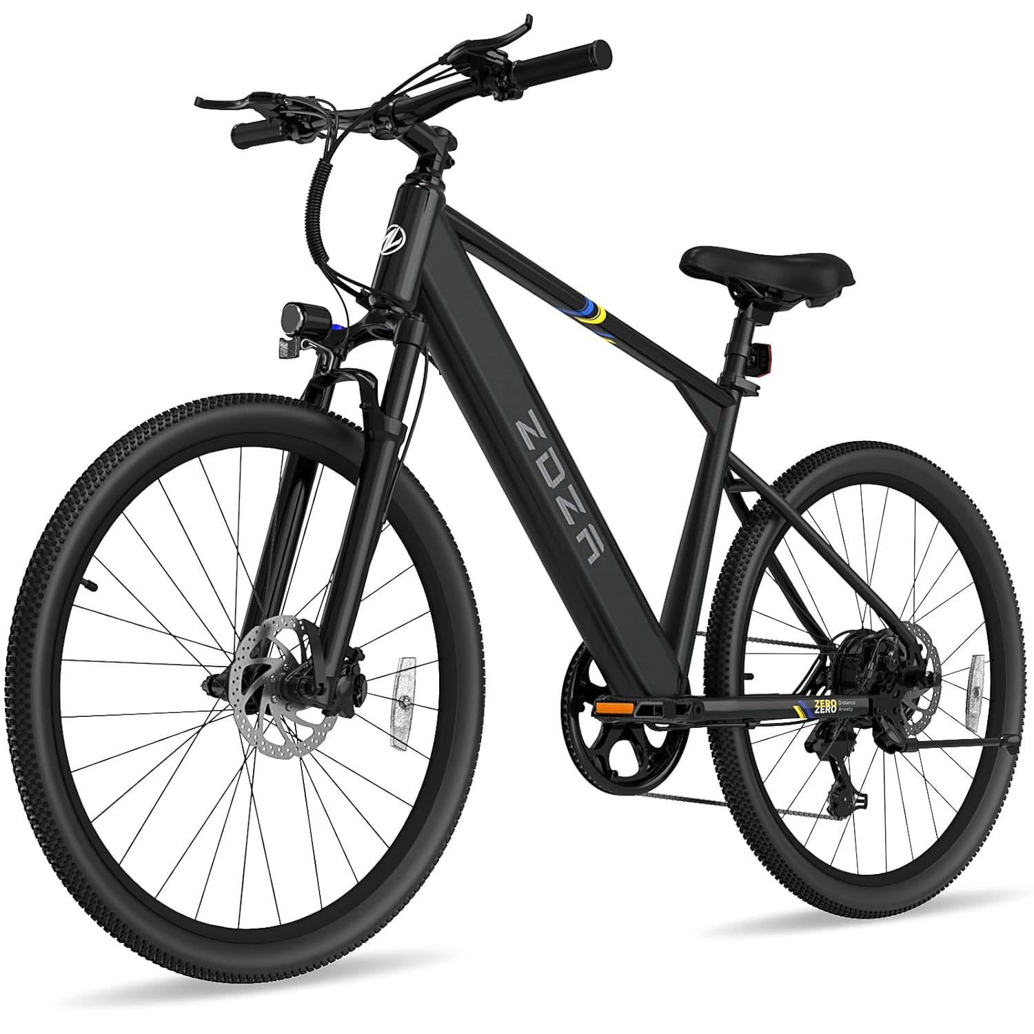 Electric Bike, 1000W Peak Motor, 26” Electric Mountain Bike, 375Wh Removable Battery, 40 Miles Range & 20 Mph Step-Over Ebike for Adults, Electric Bicycle for Commute, 7 Speed