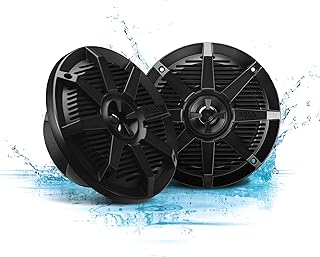 Mr62B 200 Watt Per Pair, 6.5 Inch, Full Range, 2 Way Weatherproof Marine Speakers Sold In Pairs