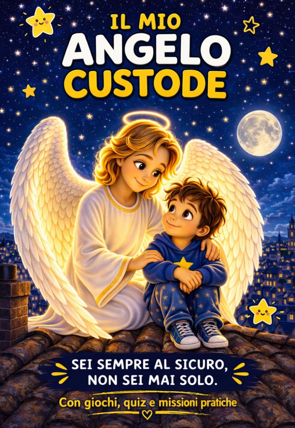 IL MIO ANGELO CUSTODE: Non sei mai solo – guida pratica con quiz, giochi e missioni per scoprire il tuo Angelo Custode (COLLANA Piccoli nel Fiat Divino)