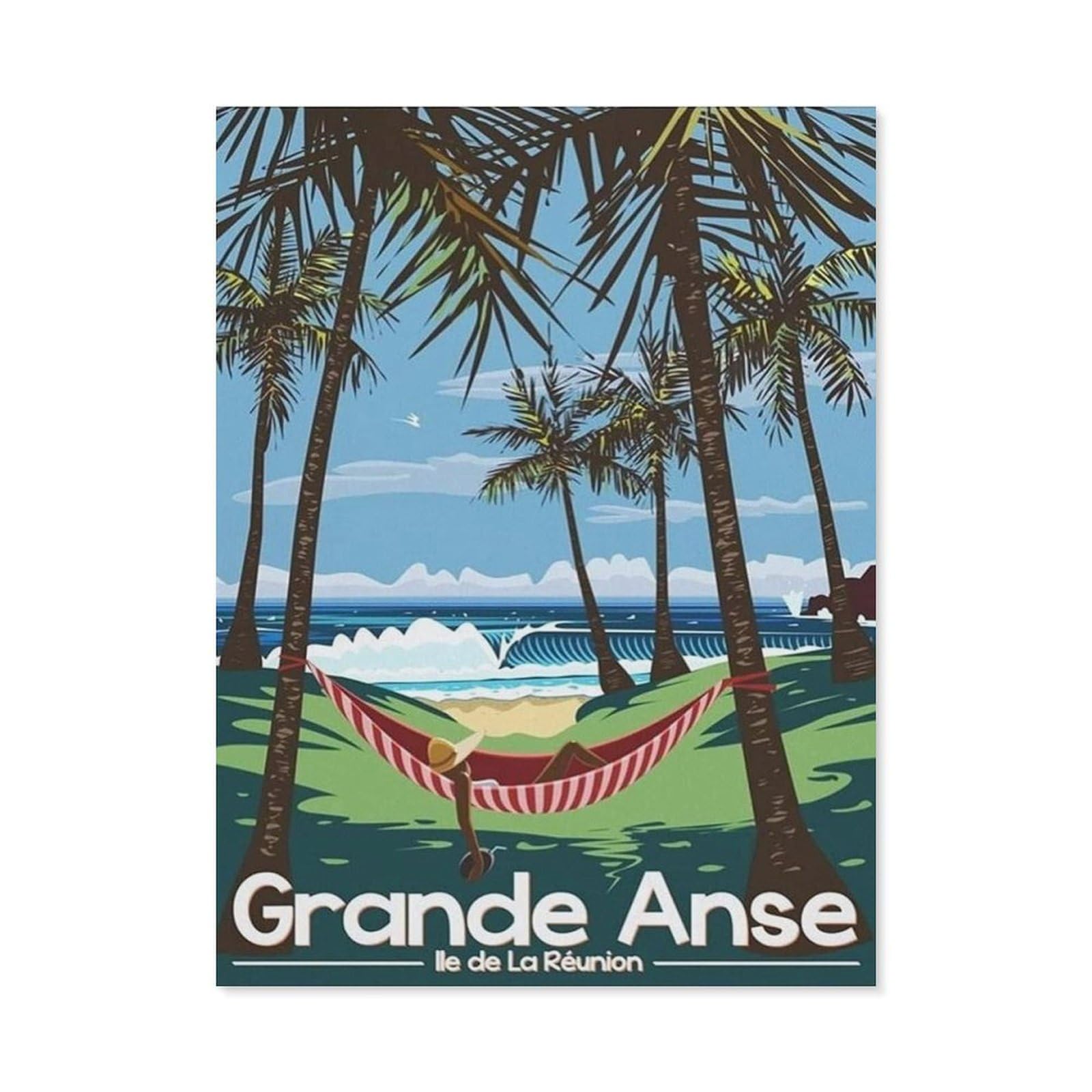Puzzle 1000 Pièces 75 x 50 cm, Bois, Jigsaw, Rétro, 1 Set, 1000 Pièces, 1000 Count, Jeu, Puzzle, 3 Ans et Plus, Île de la Réunion