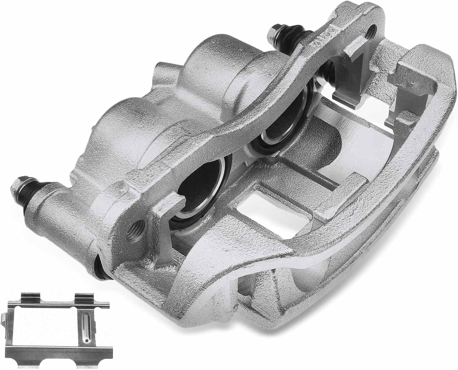 A-Premium Disc Brake Caliper Assembly with Bracket Compatible with Select Dodge and Freightliner Models - Sprinter 3500 2004 2005 2006 - Rear Right Passenger Side
