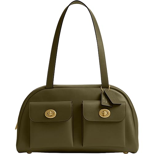 Coach Twin Turnlock Bag, 1Z/Olive