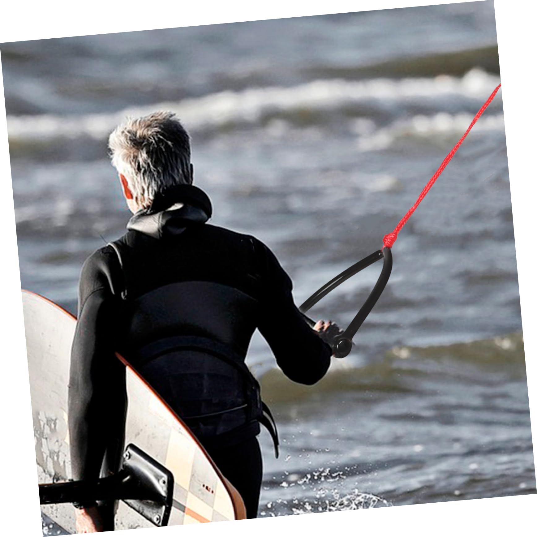 UKCOCO Cuerda de Esquí Acuático para Wakeboard y Tabla de Rodillas Mango Resistente al Desgaste y Material PP para Esquí de Agua y Deportes Acuáticos
