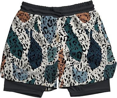 WolMaxx Running Shorts Men, Colorful 