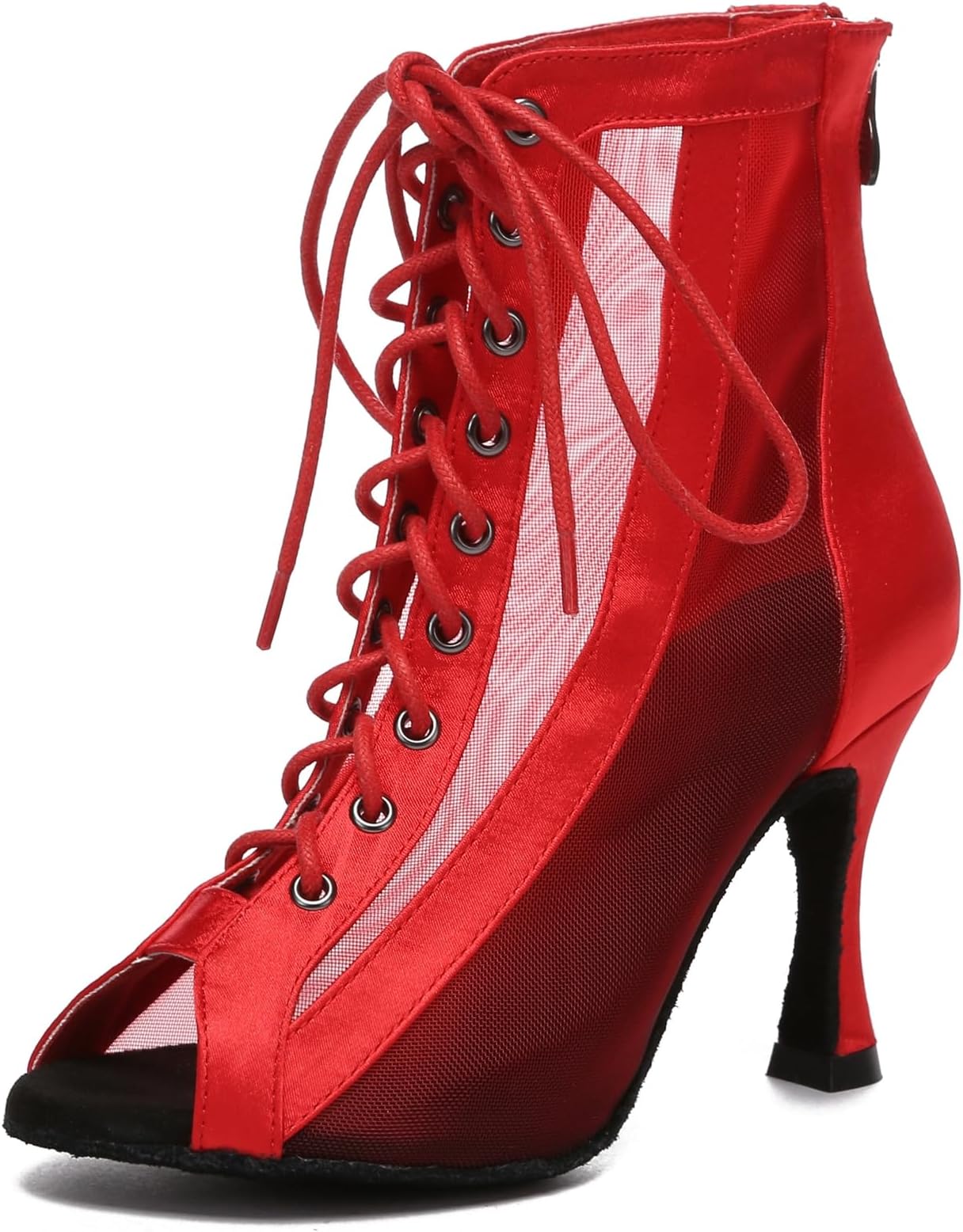 Teen Girl Womens Dance Ankle Booties with Buckle Summer Formal Party Evening Sandals Shoes