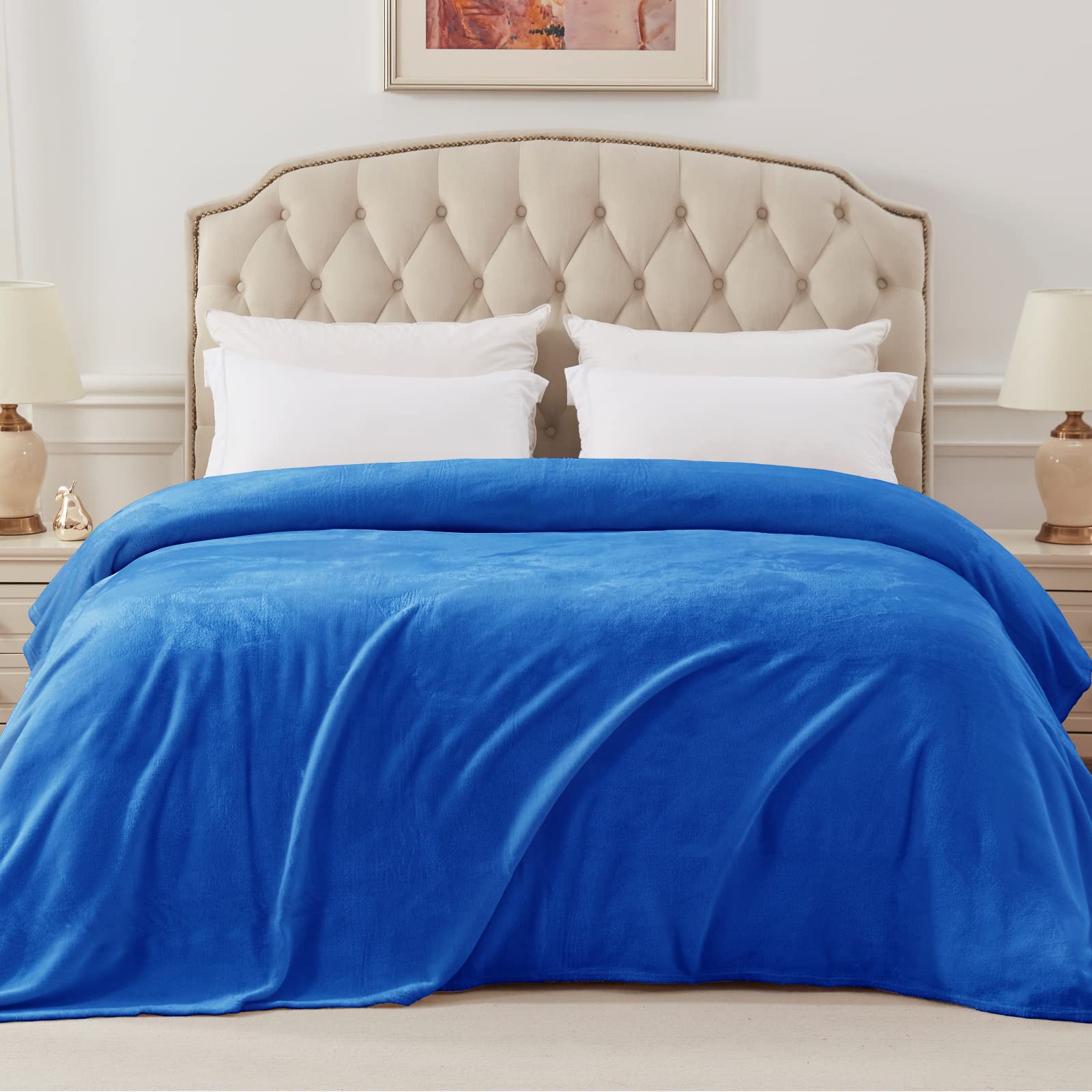 Exclusivo Mezcla Fleece Blanket Double Size for Bed Super Soft and Warm, All Season Use, Cozy, Plush, Lightweight, 150x200 CM - Image 3
