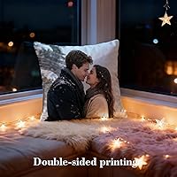 Vista 6 de Almohada personalizada, almohadas personalizadas con imagen, almohadas personalizadas con fotos de mascotas, almohada para niños con nombres, regalo