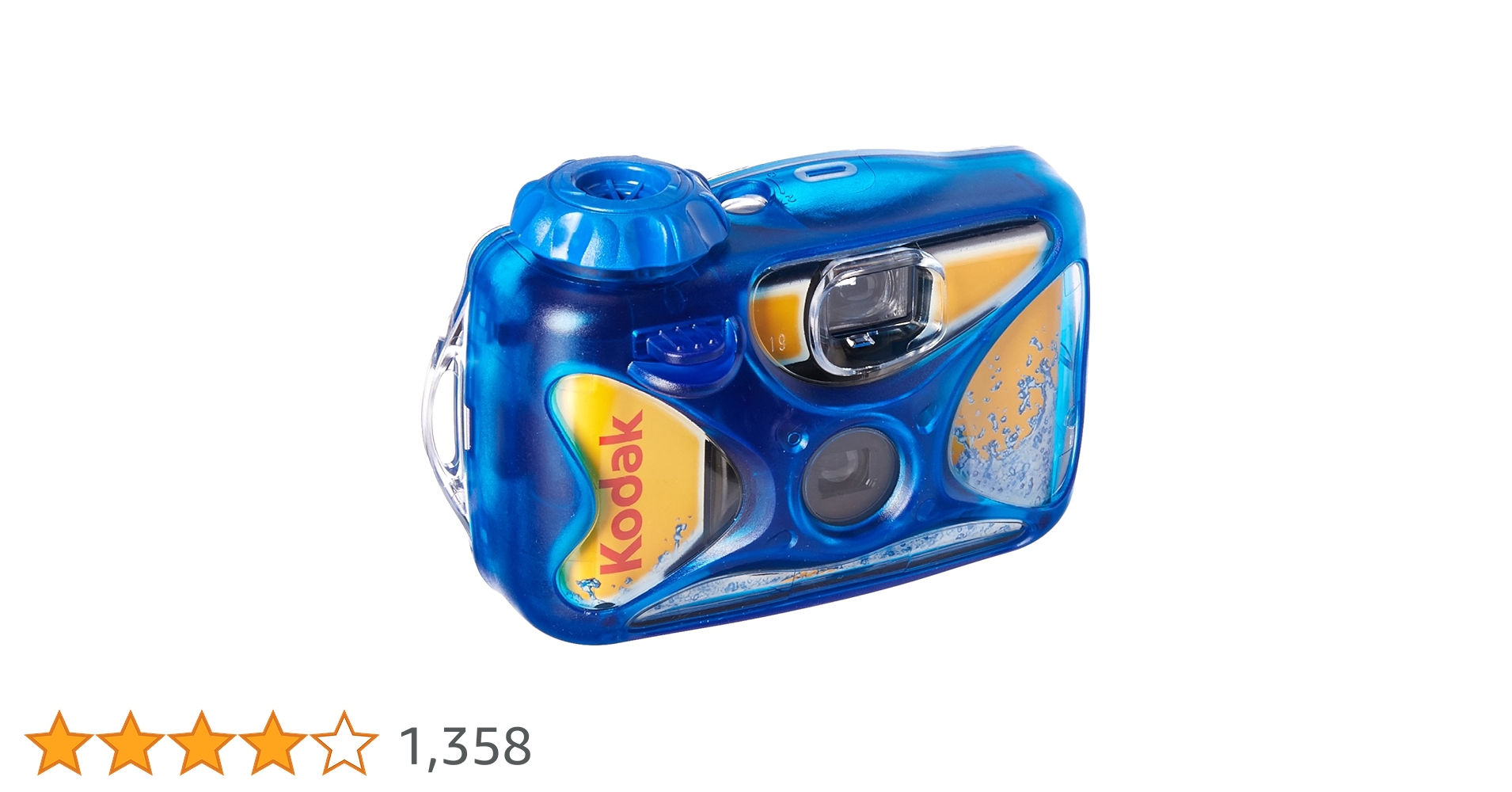 Kodak Sport トイカメラ(フィルム) Amazon.co.jp: Kodak レンズ付きフィルム スポーツ15m防水 27枚