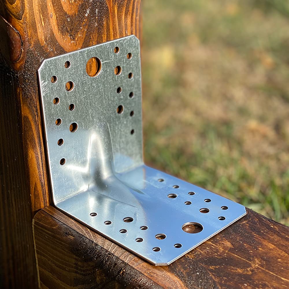 Supporto Angolare Per Trave In Legno Lamellare In Acciaio 750 - Foto 7