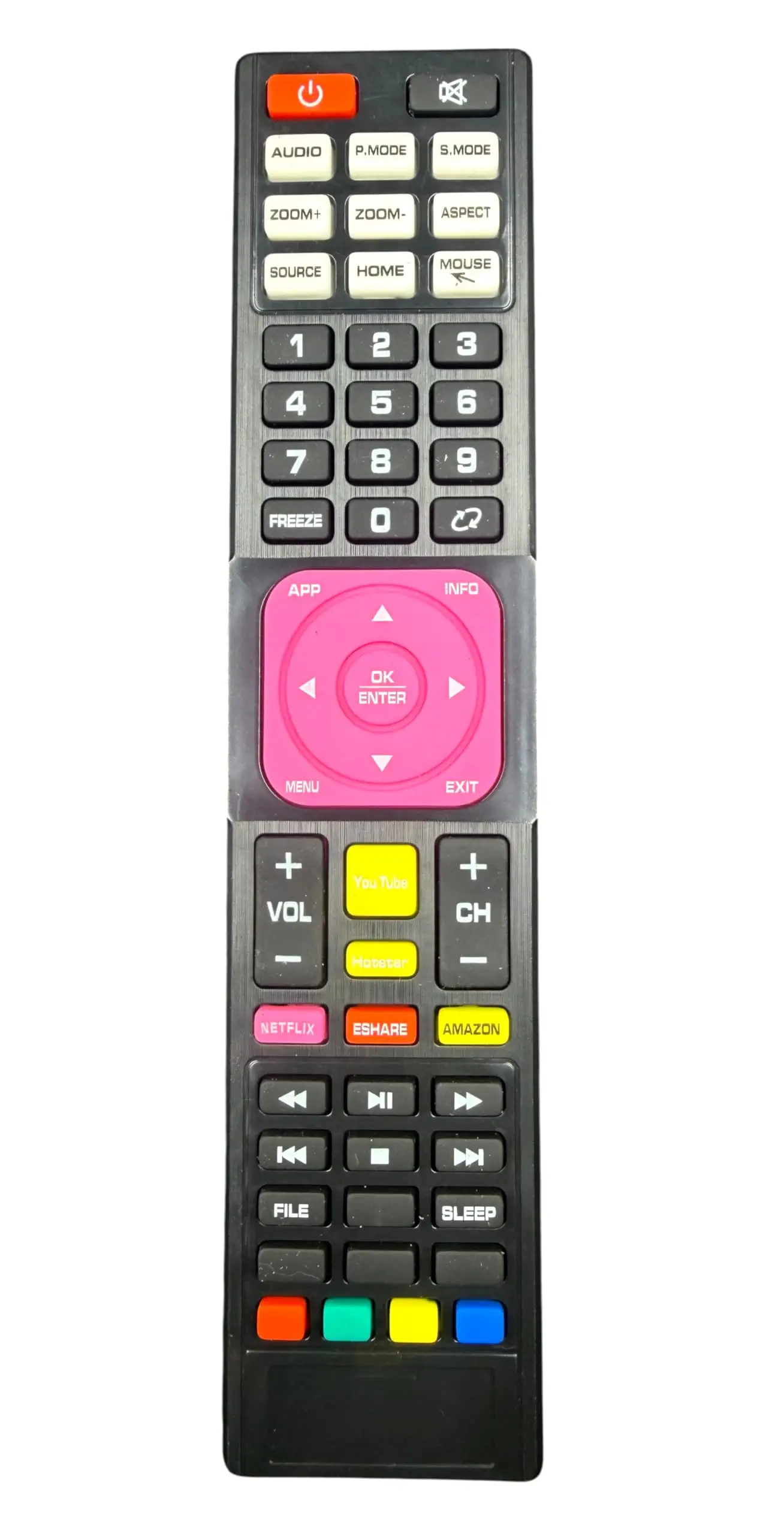 Ehop Compatible Remote Control for Worldtech Smart TV - 53% off at DetectaDeal