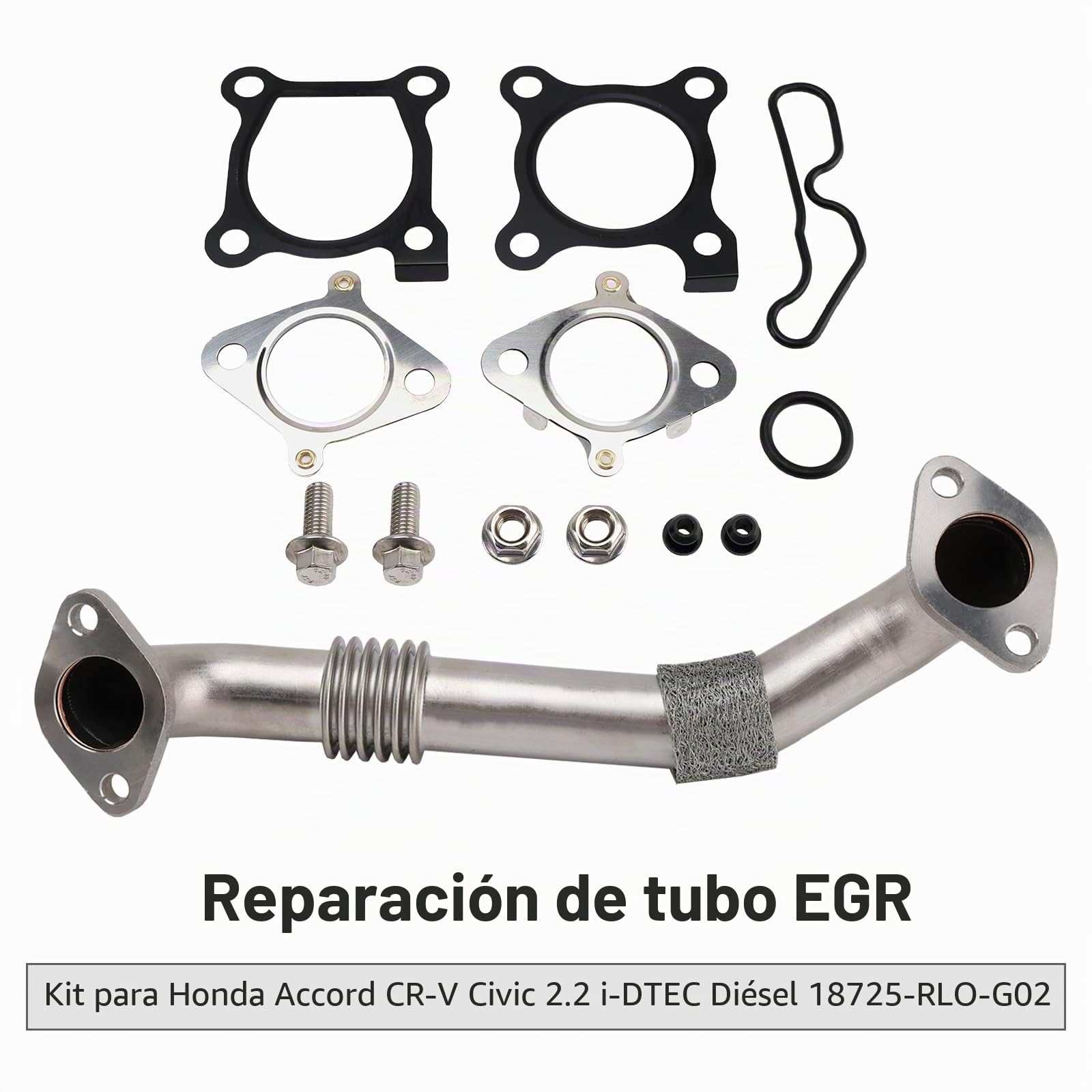 EGR Pipe Repair Kit para Honda Accord CR-V Civic 2.2 i-DTEC Diesel 18725-RL0-G02
