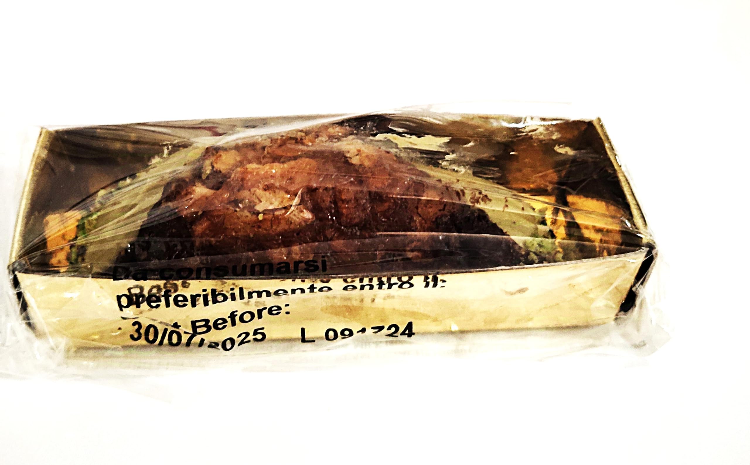 Cannoli siciliani, Cannoli Mischung 8 St. einzelverpackt, Mandelkrokantröllchen gefüllt mit Pistaziecreme, Nougat und Salz-Karamelcreme, ca. 300g