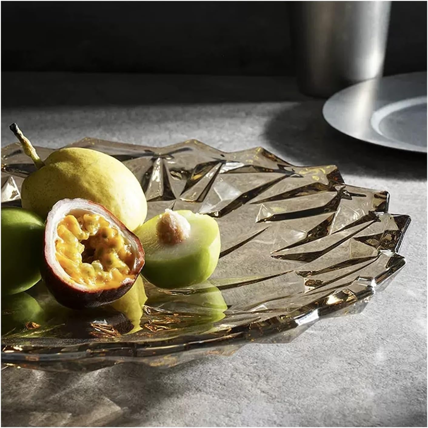 マイセン 透かしプレート オープンワーク フラワーブーケ 昆虫