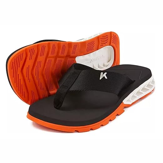 Kenner Chinelo Sandália Masculino Rakka Extramacio, Preto, Solado Megatratorado, Palmilha Macia