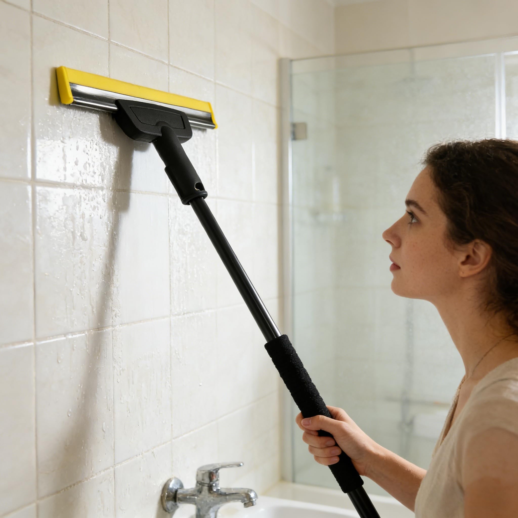 HIYOUNG Boquilla para ventanas compatible con limpiador de vapor Karcher, para limpiador de vapor SC1, SC2, SC3, SC4, SC5, SC7, limpieza sin rayas de vidrio, ventanas y espejos
