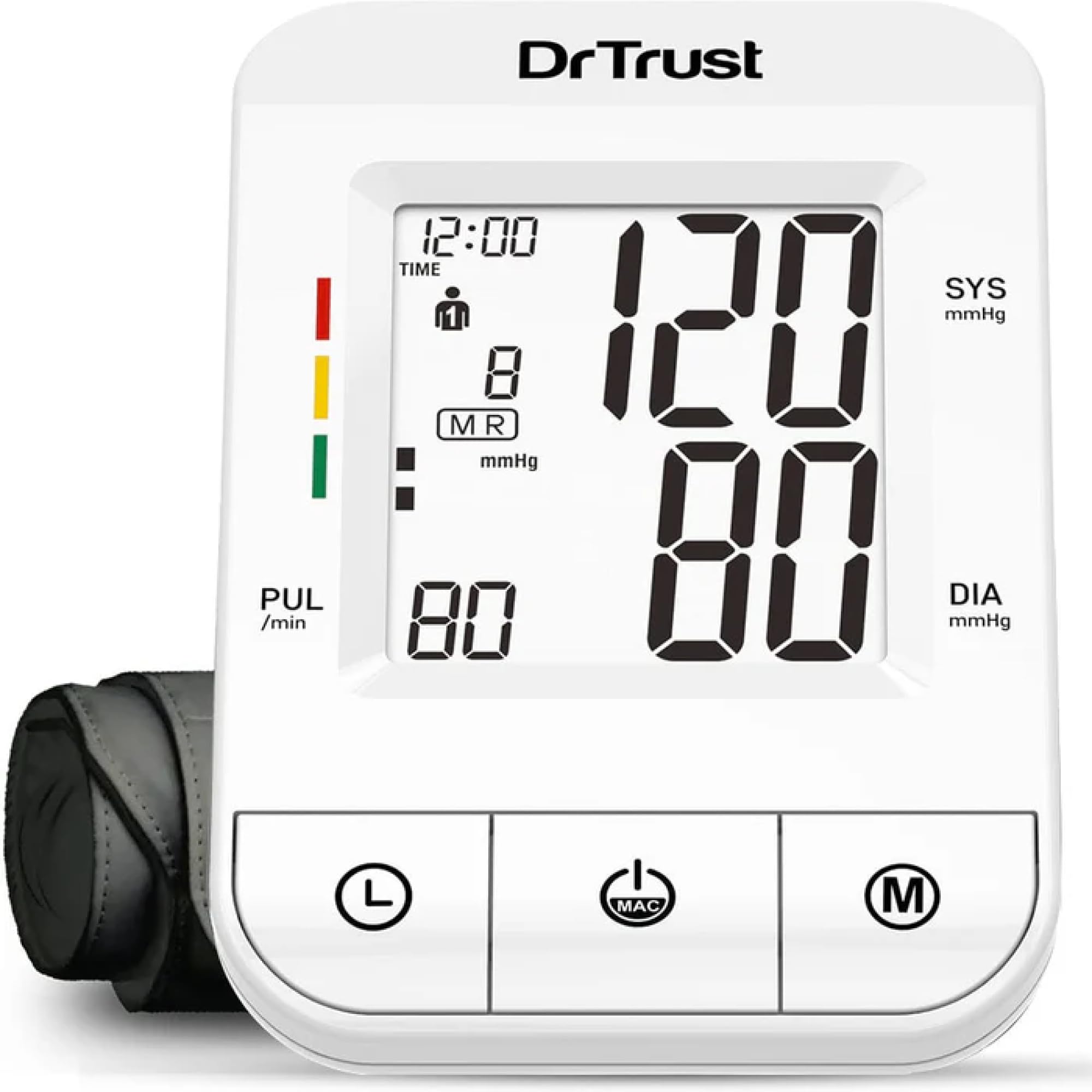 Dr Trust (USA) Fully Automatic Icheck Digital Blood Pressure BP Monitor Machine with Mdi Technology (White) (B07Y2Z72BK) Amazon Price History, Amazon Price Tracker
