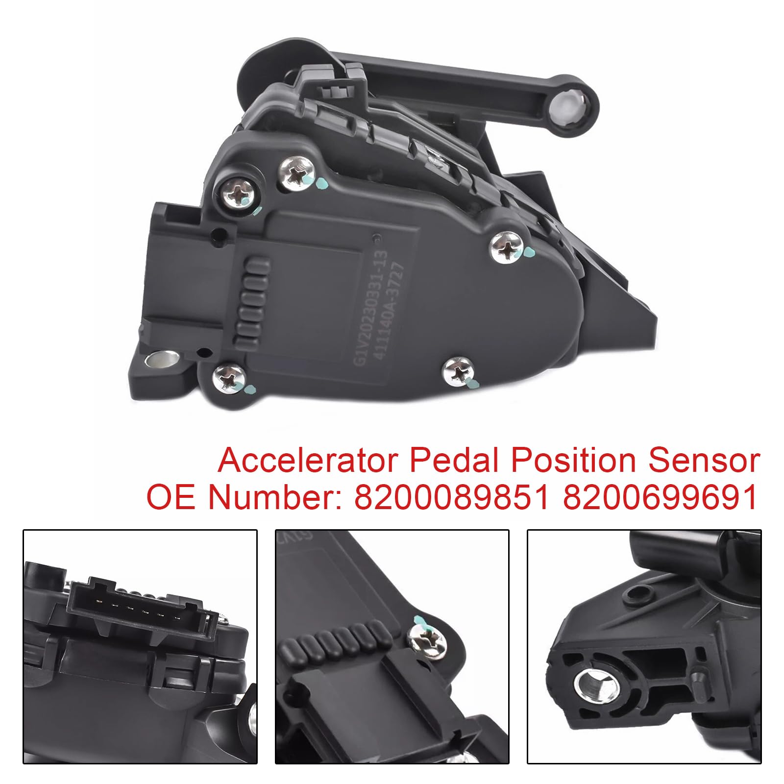 Accelerator Pedal Position Sensor 8200089851 8200699691 pour Renault Clio II
