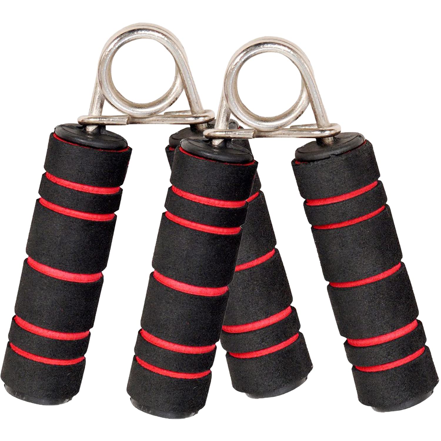 Hand Grip Strengthener (Pack of 2, Red)