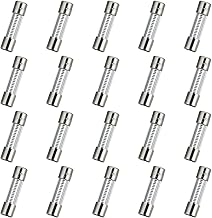 T6.3AL250V 20 Pcs 5x20mm slow blow glass fuse 6.3A 250V 0.2 x 0.78 inch time delay fuse