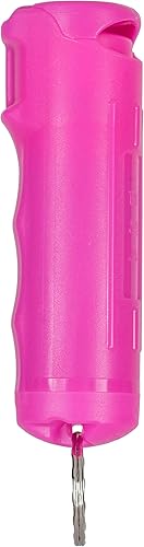 Miniatura 8 de Police Magnum Llavero de pimienta con tapa abatible, 1 paquete de 12 oz  Máxima resistencia al calor OC con tinte, soporte táctico pequeño compacto