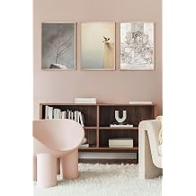 Duvar Panosu Seti  er eveli Ah ap Wabi-Sabi Do al Ta  Katmanl  - 3'l  Tak m Salon Tablosu