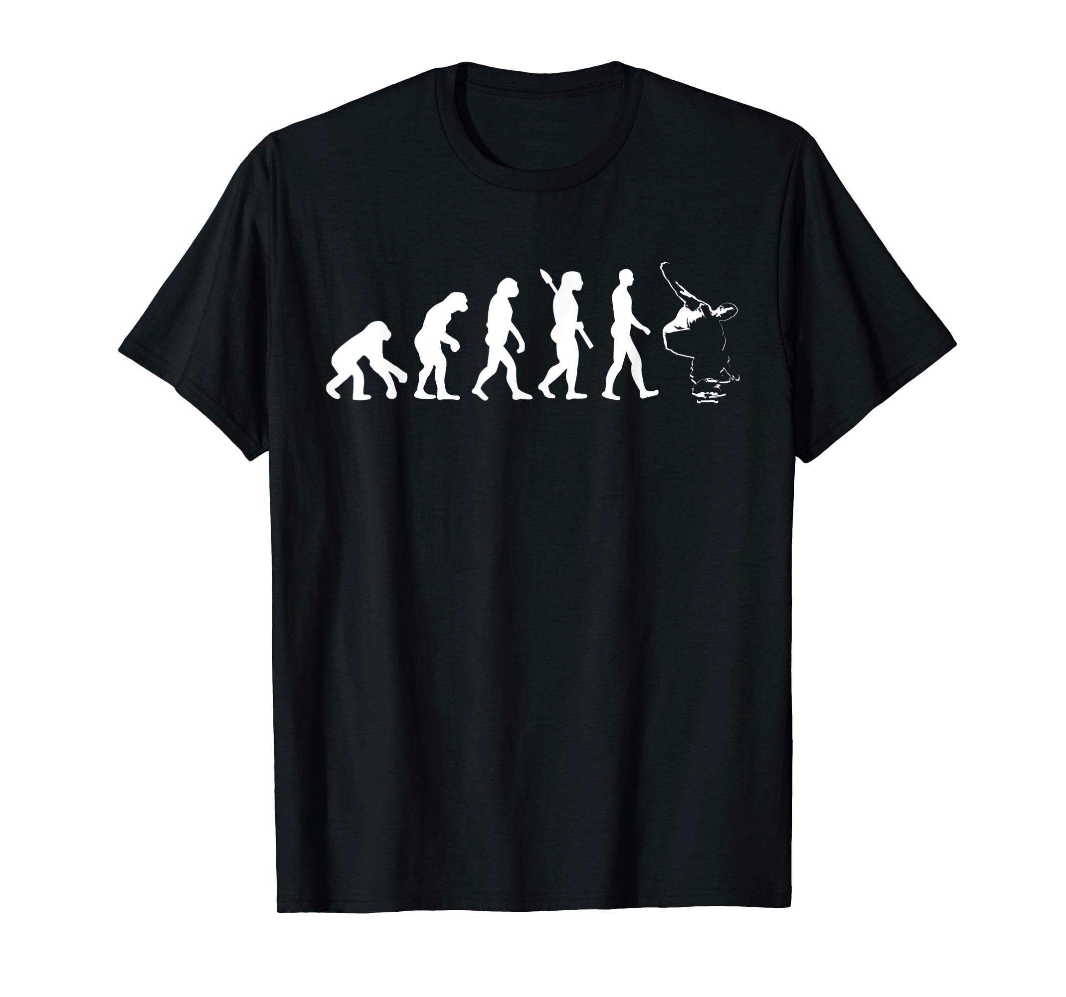 Skateboard Evolution T-Shirt Funny Skater/Skateboarding Gift T-Shirt