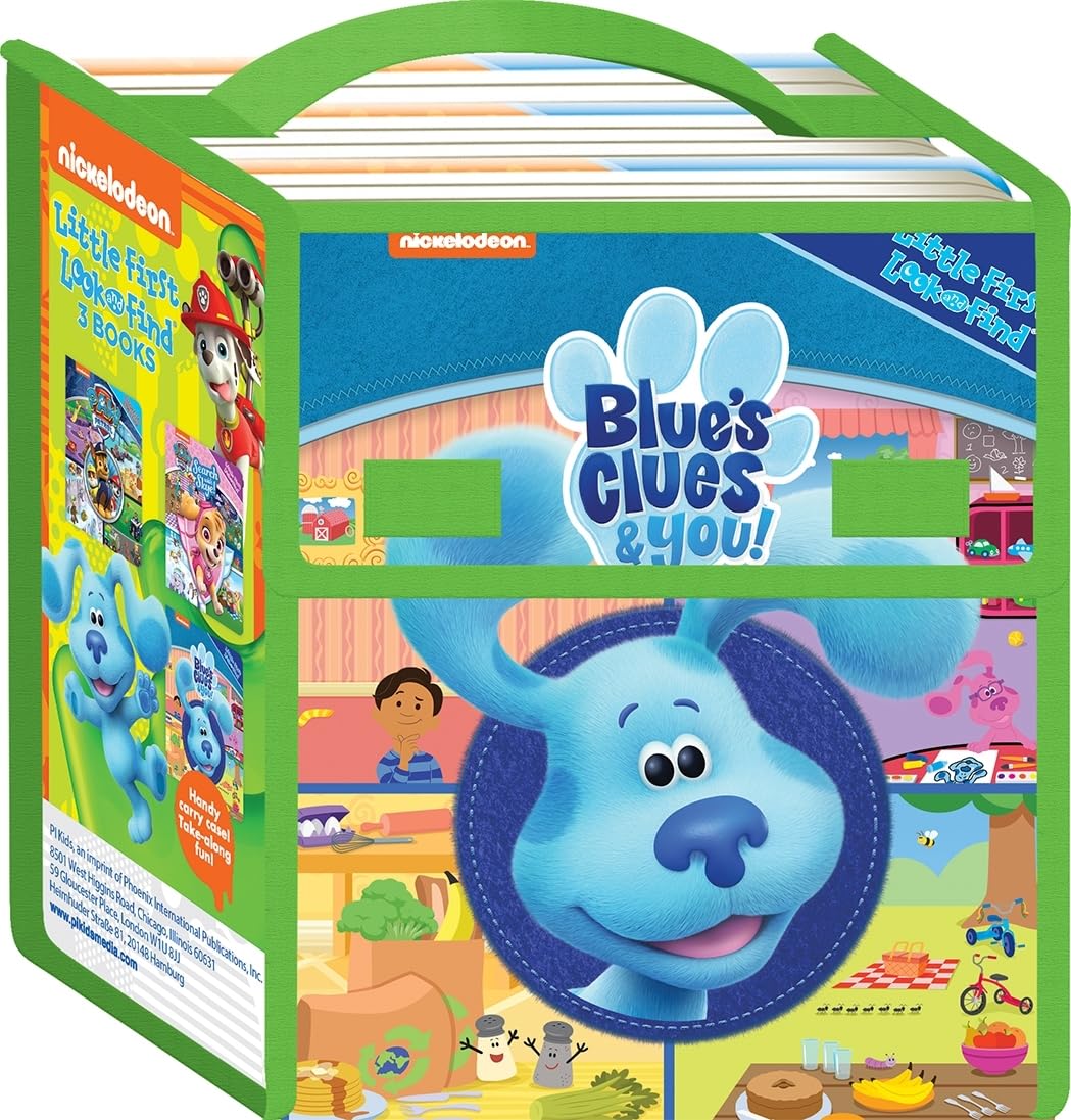 Nickelodeon Blue's Clues & You!: Little First Look and Find 3 Book Set ...