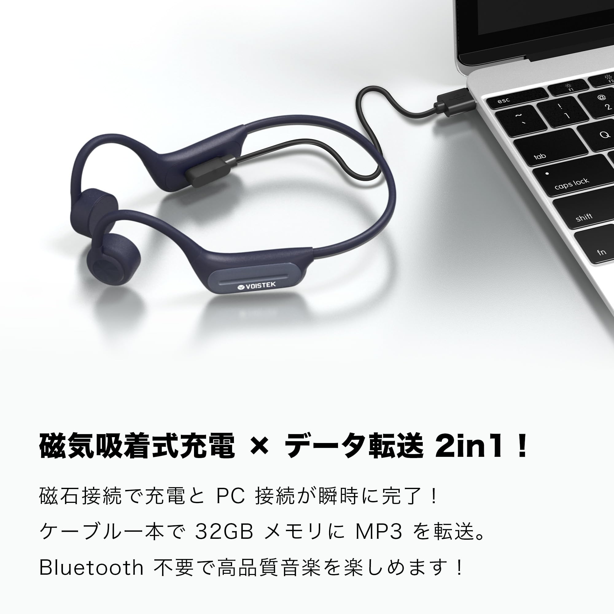 Amazon.co.jp: 骨伝導イヤホン 完全防水IP68 Bluetooth5.3 水泳
