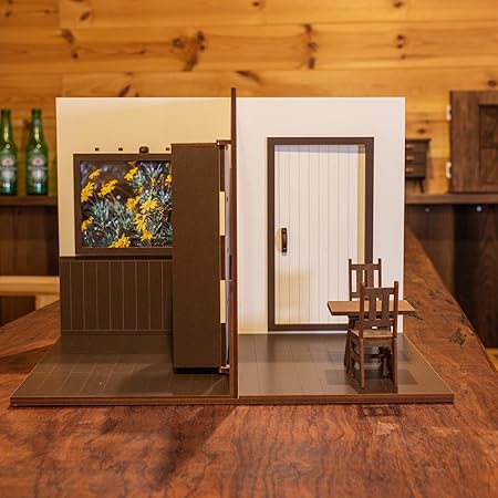Amazon 1 10スケールドールハウス隠しドアの部屋2 ハウス おもちゃ