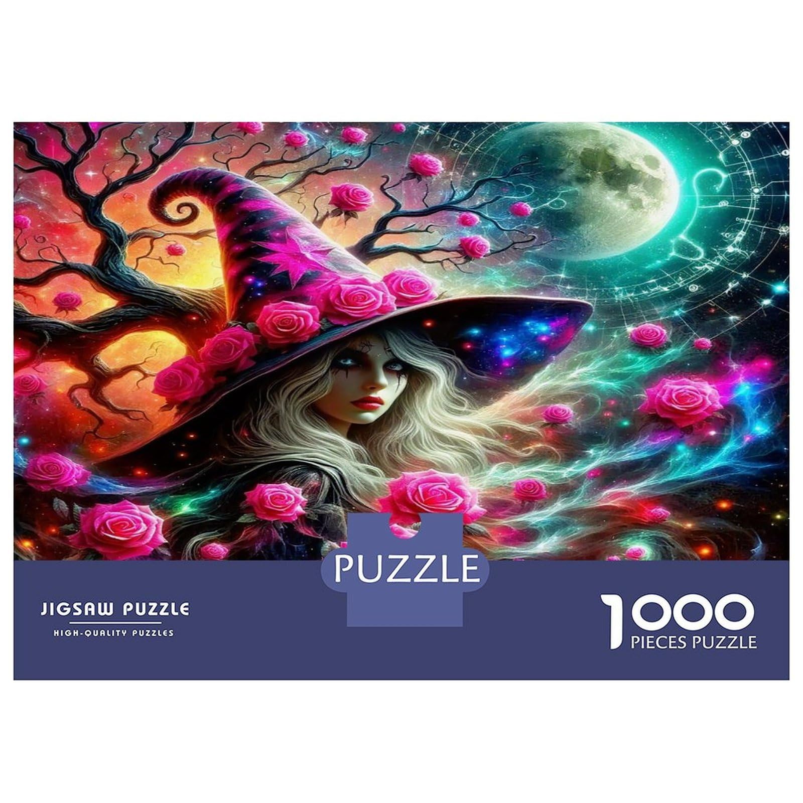 Rompecabezas de bruja 1000 piezas: supera el aburrimiento con este gran reto 8