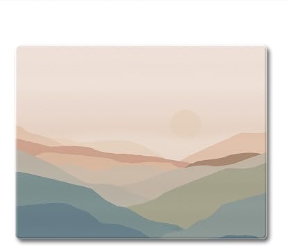 CounterArt Mountain Spice 3mm Tempered Glass Cutting Board 10" x 8"