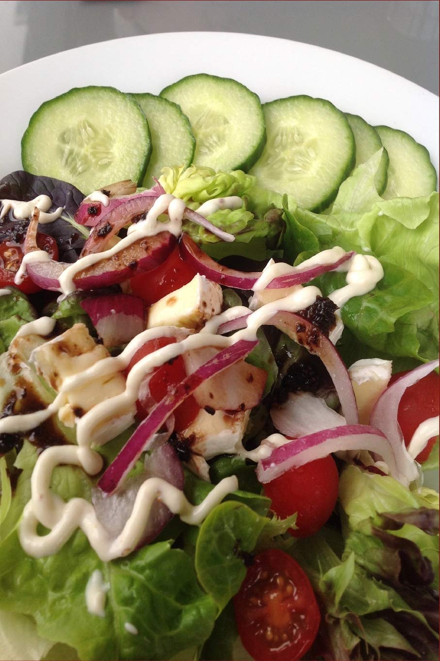 Garden Salad Notebook: Enjoy this tantalising and delicious looking composition note book . Great size and addition to your bench top, desk top or anywhere you like.