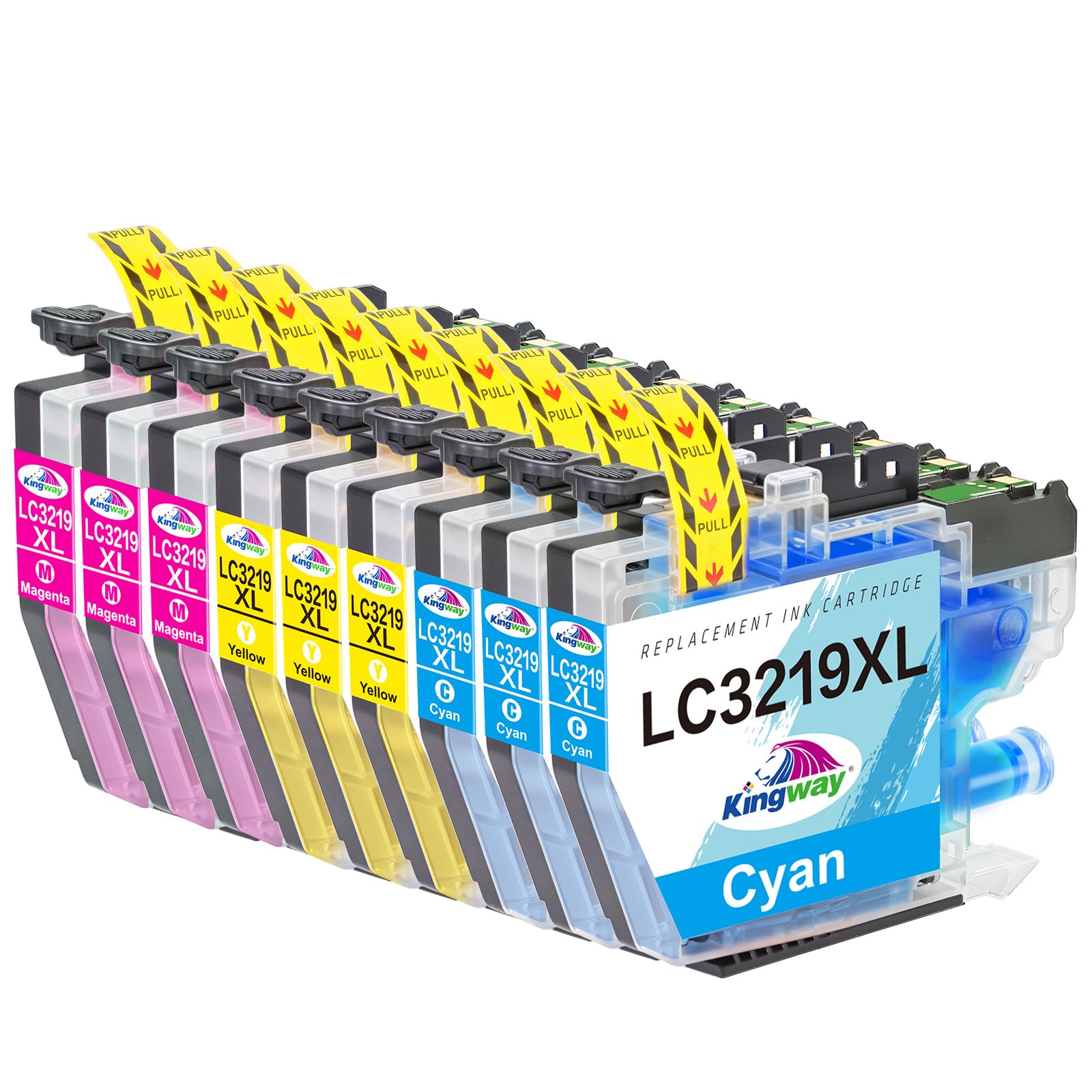 LC3019 LC3219 Ricarica Cartuccia Di Inchiostro Con Chip Per Stampante Brother MFC J5330 J5335 J5730 J5930 J6530 J6930 J6935 - Foto 8