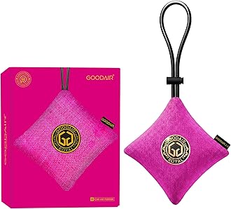 2.0 Premium Non-Electric Car Air Purifier | Stylish Pink | Patented Technology | Clinically Proven to Prevent Motion Sickness | Tested & Certified to Absorb Toxic Gases | 24/7 Purification