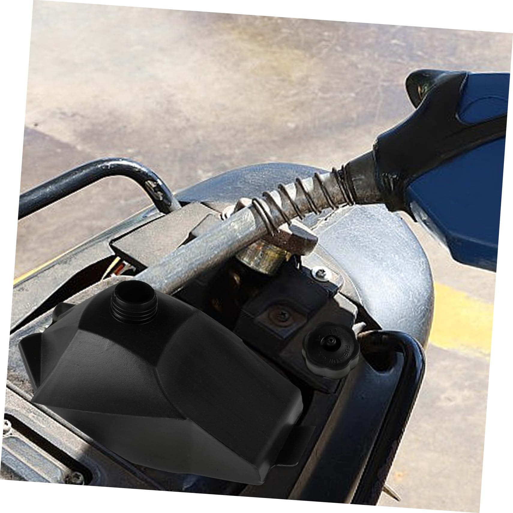 Alipis 4 Unidades De Tanques De Aceite Minibotellas Portátiles Para Almacenamiento De Aceite Para Motocicletas Atv Latas De Gasolina Botes Contenedores De Gasolina Tanques De
