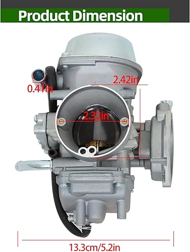 Miniatura 4 de ALL-CARB Repuesto de carburador para John Deere Trail Buck 650 John Deere buck 500 Carb
