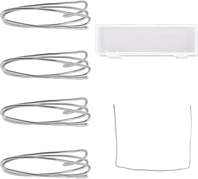 4 PCS Soap Swirl Tools, Bendable Soap Making Tool, Flexible Hanger Swirls Wire for Cold Process Soaps, for Molds Up to 18", Silver