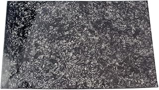 Guitar Pickguard, Blank Black Pick guards Material 3 Ply 11.6x17 Inch,Electric/AcousticGuitar Pickguard Material Sheet