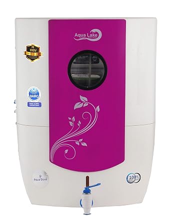 AQUADOVE Water Purifier with Adv SS UV UF Latest Technology ALW (Purple)
