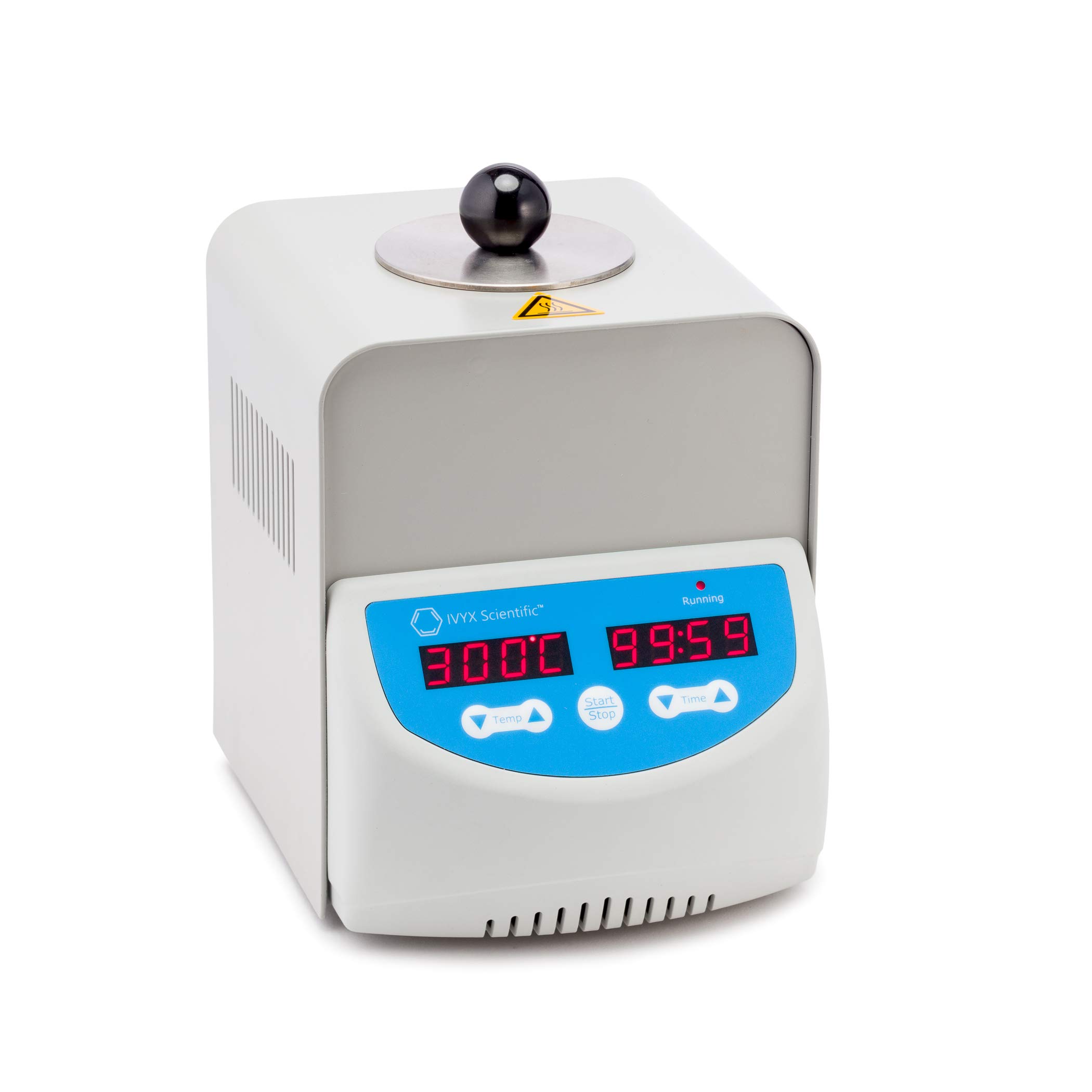 Glass Bead Lab Sterilizer, Adjustable Temp 100-300°C (212-572°F), Timer 0-100 Hrs