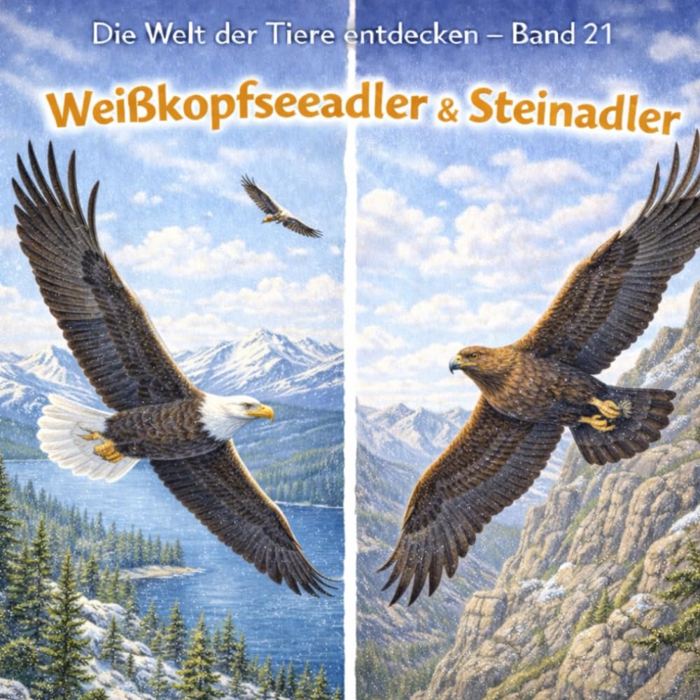 Weißkopfseeadler & Steinadler: Die Welt der Tiere entdecken - Band 21 (Tiere hautnah entdecken)