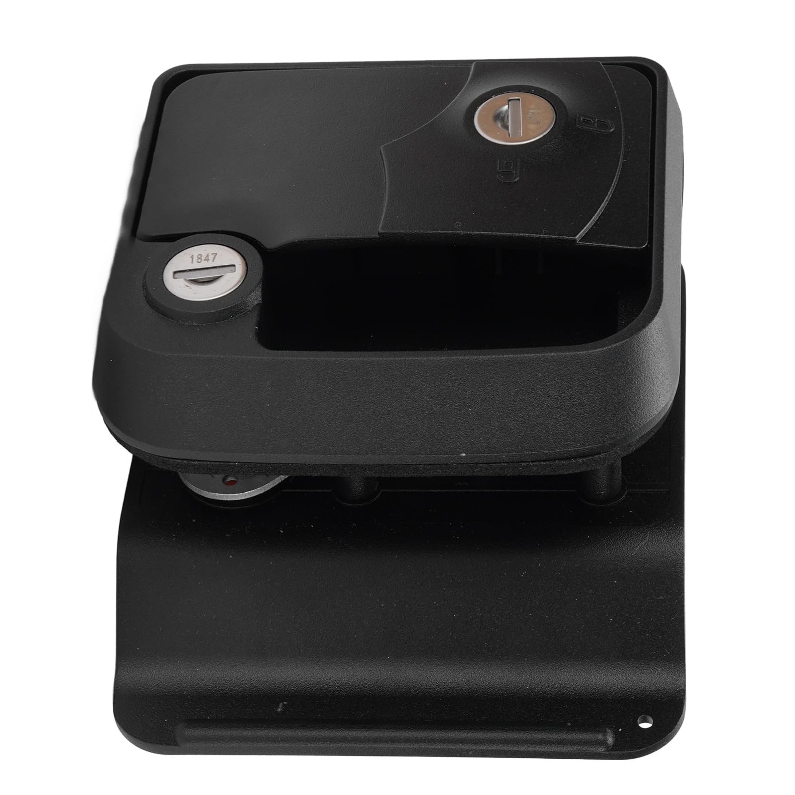 Yctze Sostituzione della Serratura Porta della Porta del Rimorchio RV, Fermo della Portiera in Lega di Zinco con Paddle Deadbolt, Realizzato con Materiali Ad Alta Resistenza, 1 Blocco