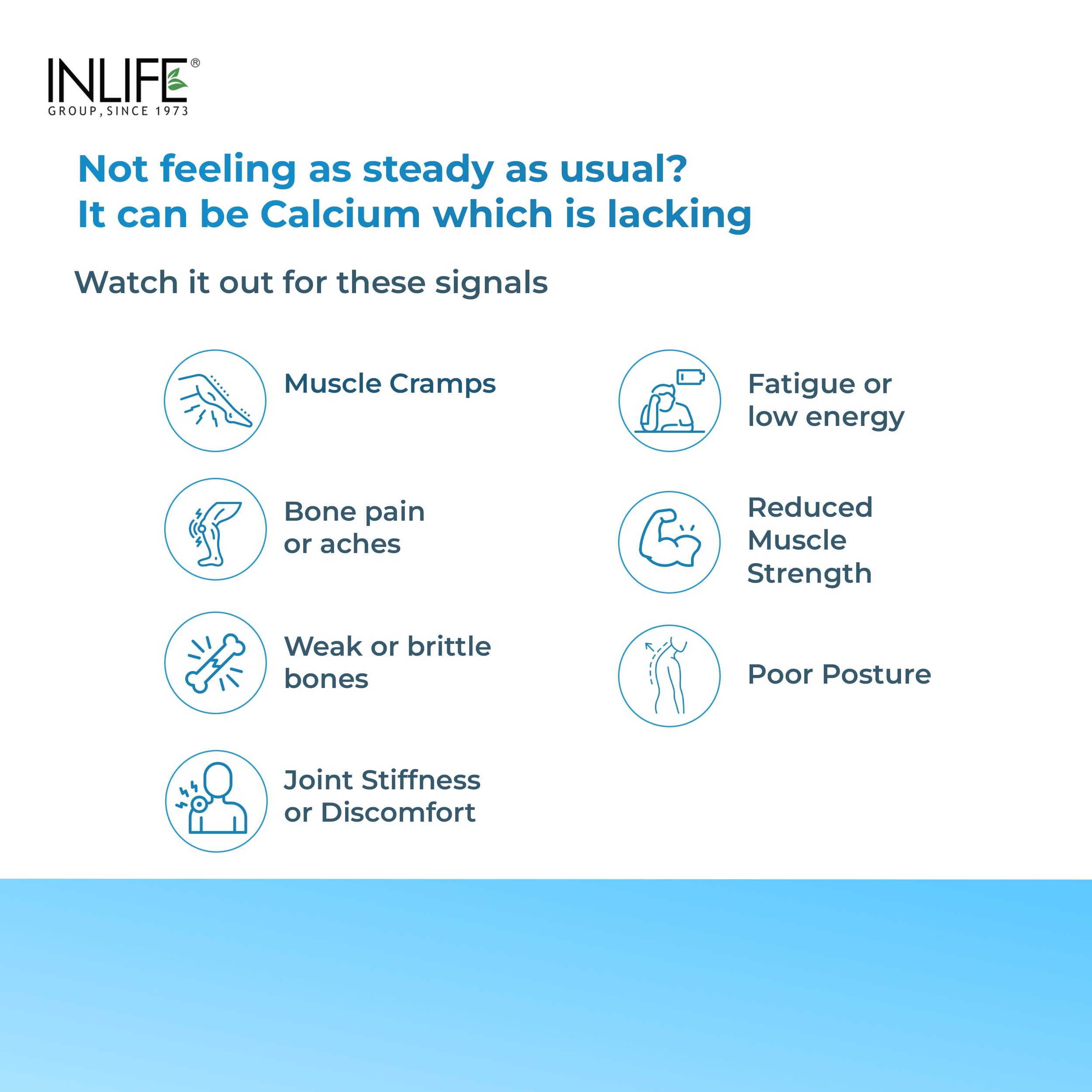 INLIFE Calcium and Vitamin D3 Tablets, Bone & Joint Support, 60 Count 1