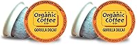 Vista 10 de The Organic Coffee Co. Cápsulas de café compostables, tostado francés (12 unidades) compatible con K Cup, tostado oscuro, orgánico USDA